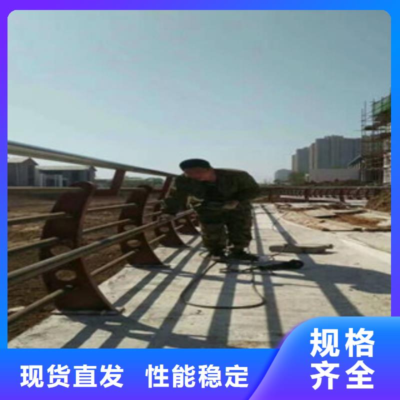 桥梁防撞护栏_q345防撞钢护栏厂家厂家案例