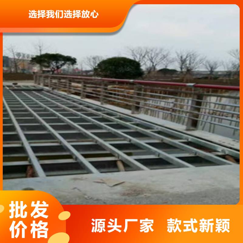 桥梁防撞护栏不锈钢复合管一手货源源头厂家