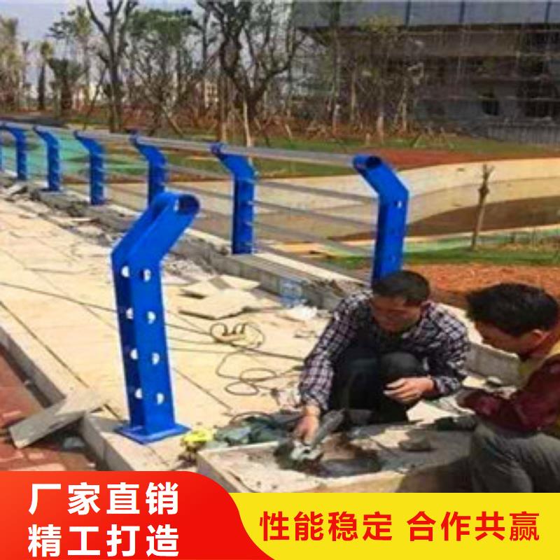 桥梁护栏【热镀锌立柱】精工细作品质优良