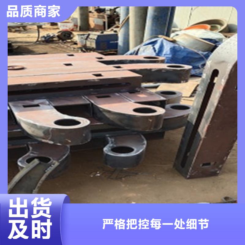 护栏桥梁防撞立柱生产安装