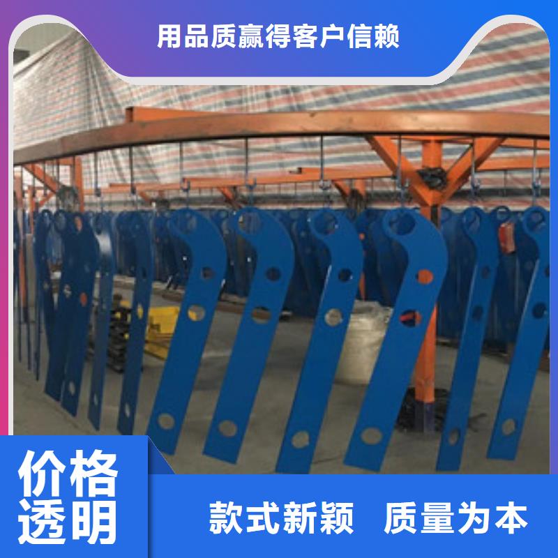 立柱不锈钢复合管道路景观护栏品质可靠