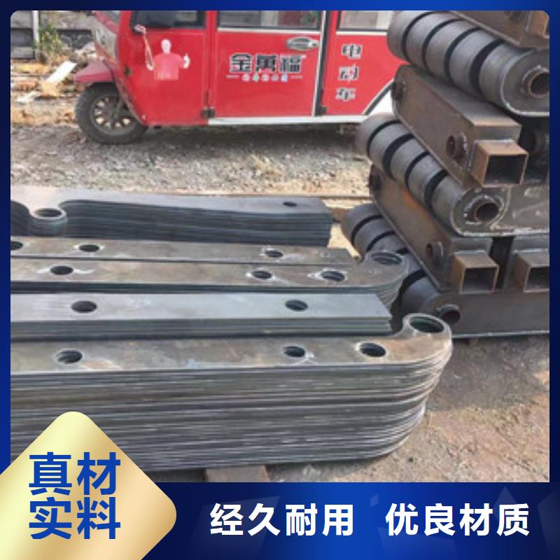 立柱-不锈钢复合管护栏质检合格出厂