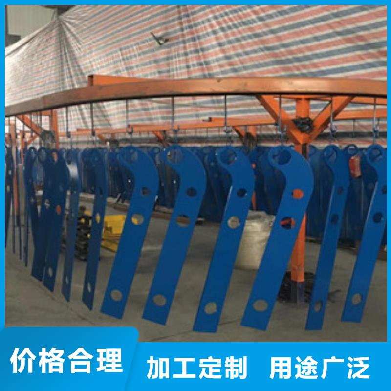 立柱-不锈钢复合管护栏质检合格出厂