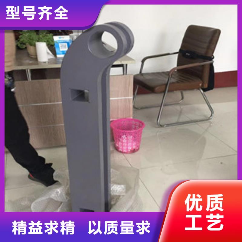 立柱-不锈钢复合管护栏质检合格出厂