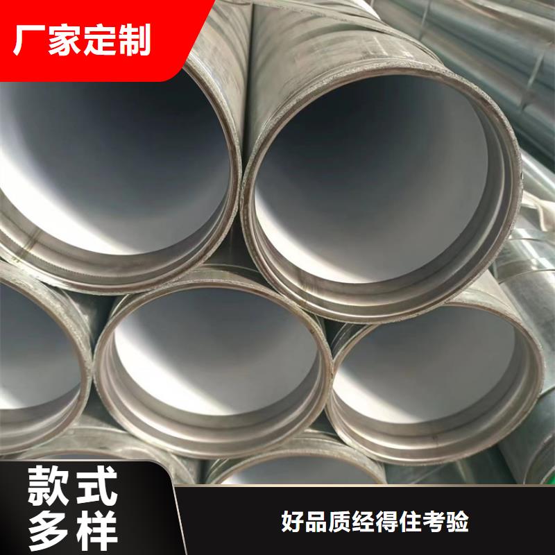 【衬塑钢塑复合管实时报价】