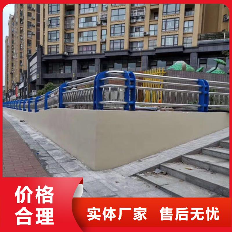 桥梁护栏不锈钢复合管护栏超产品在细节