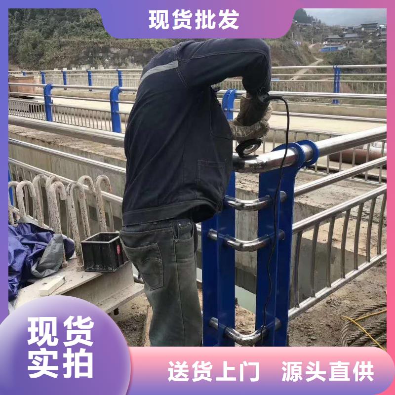 不锈钢复合管灯光防撞护栏无中间商厂家直销