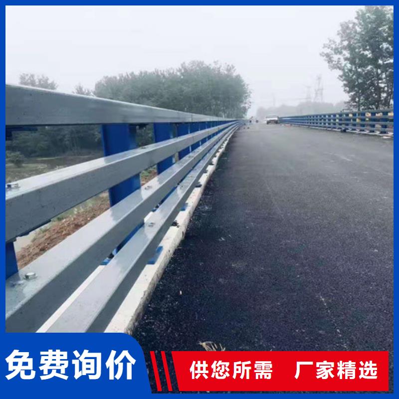 不锈钢复合管 防撞护栏立柱库存丰富