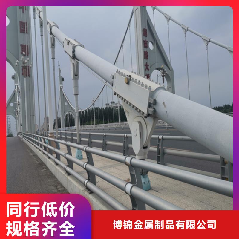 不锈钢桥梁防撞护栏河道景观灯光护栏不锈钢立柱量大从优