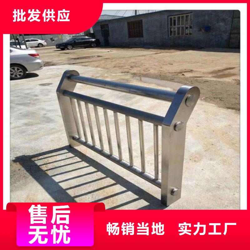 不锈钢桥梁防撞护栏河道景观灯光护栏不锈钢复合管栏杆厂家现货批发