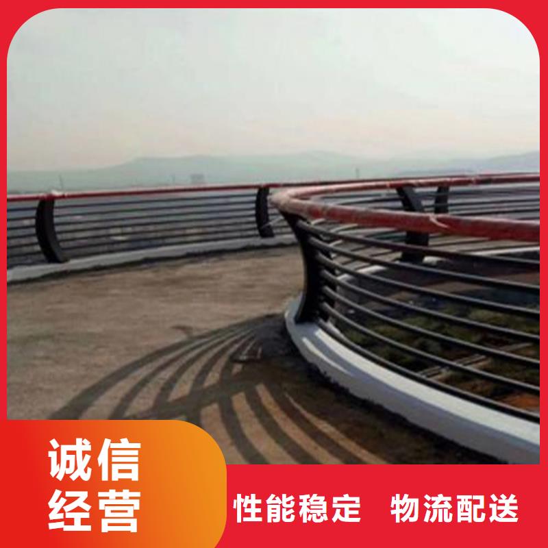 不锈钢桥梁防撞护栏河道景观灯光护栏【人行道栏杆】现货满足大量采购