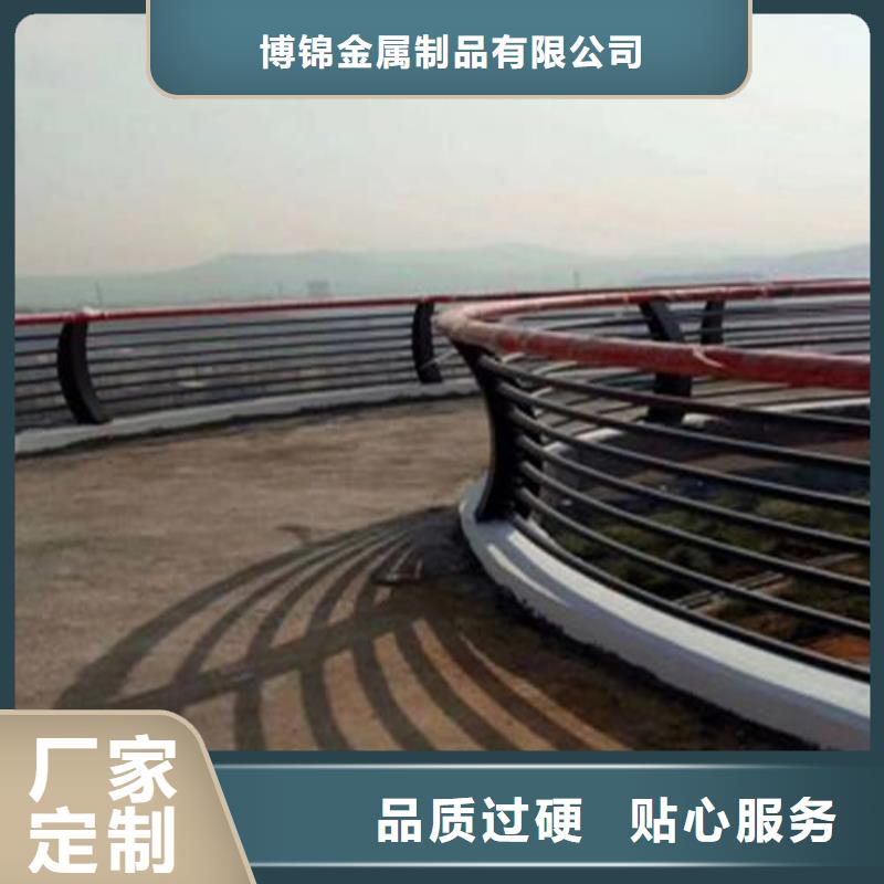 不锈钢桥梁防撞护栏河道景观灯光护栏防撞立柱每个细节都严格把关