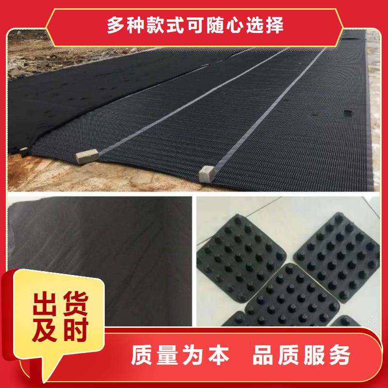 塑料排水板复合土工膜可零售可批发