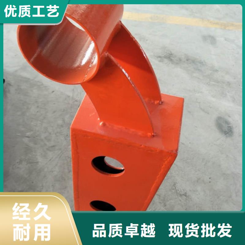 不锈钢复合管M型防撞护栏细节严格凸显品质