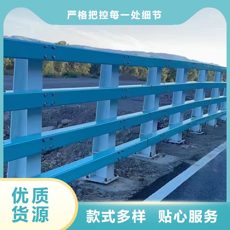 桥梁防撞不锈钢仿木灯光栏杆稳定牢固