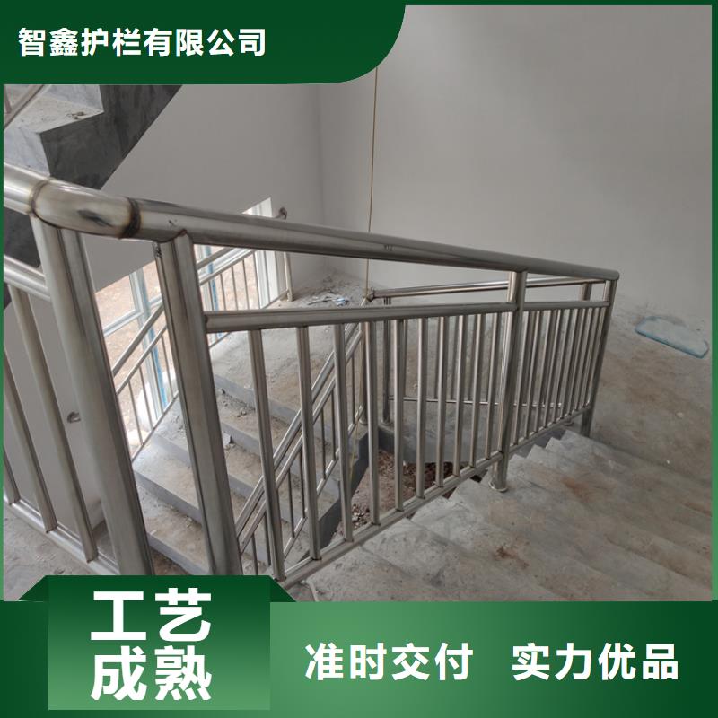河道不锈钢复合管栏杆现货发送