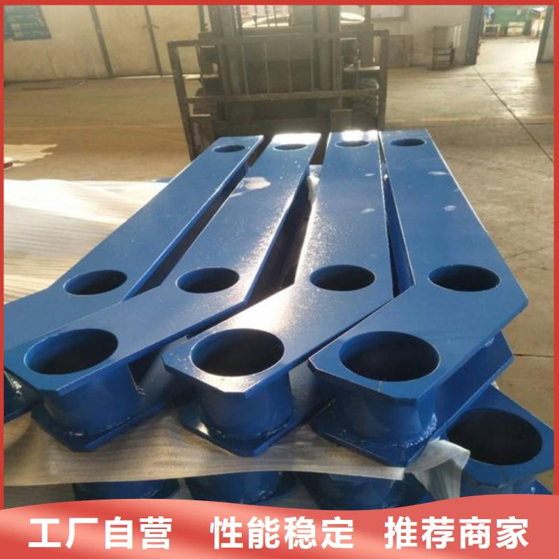 护栏立柱【不锈钢复合管护栏】源厂供货
