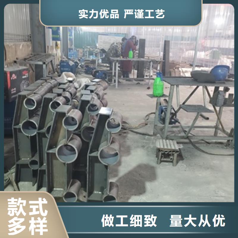 桥梁护栏不锈钢复合管栏杆质量好