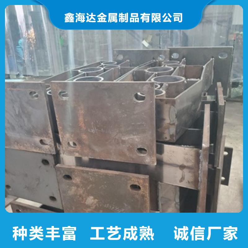 桥梁护栏不锈钢复合管护栏实体厂家