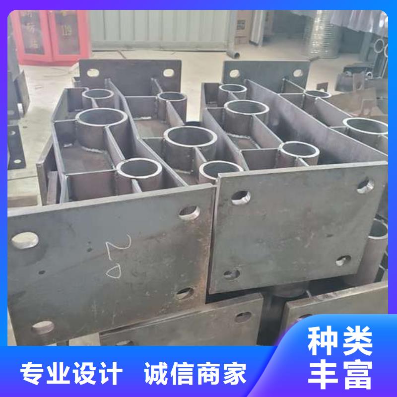 不锈钢复合管护栏,【热镀锌立柱】严选用料