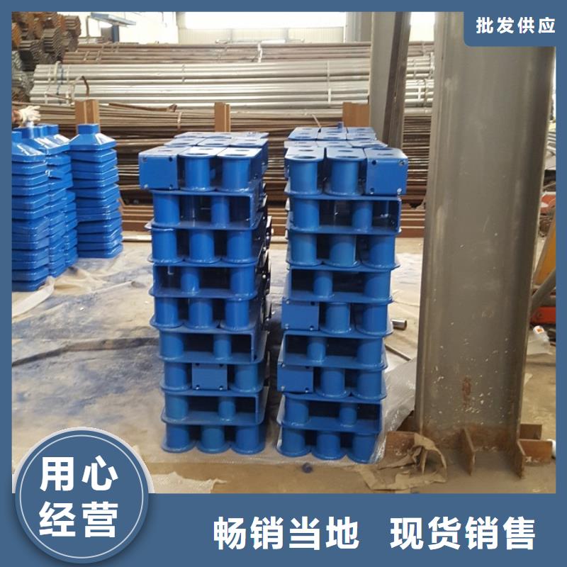 【不锈钢复合管护栏-灯箱护栏来图定制量大从优】