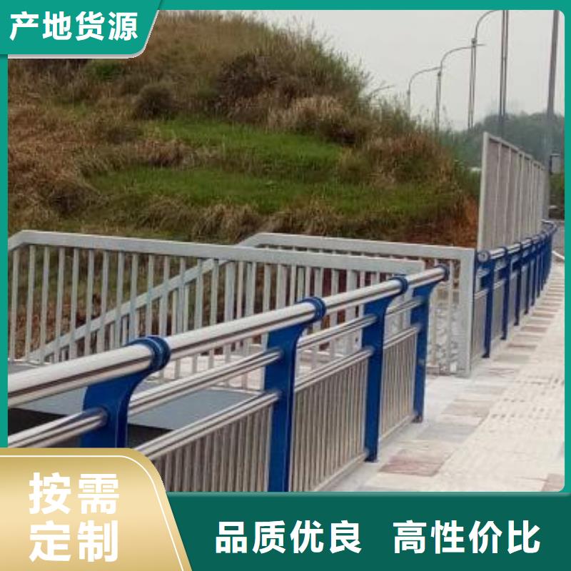 桥梁护栏热镀锌立柱省心又省钱
