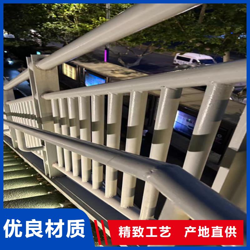 桥梁护栏厂家-【热镀锌立柱】细节展示