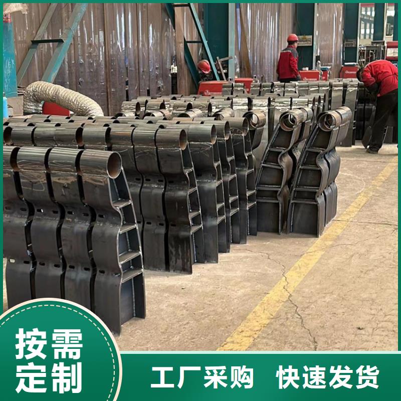 【桥梁护栏厂家立柱桥梁防撞护栏工艺成熟】