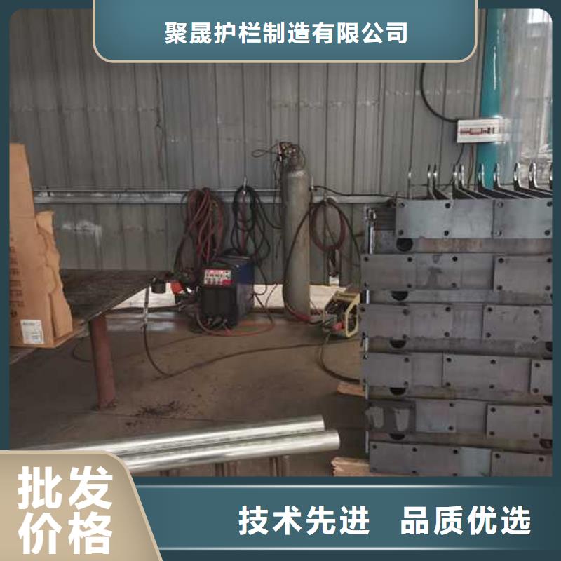 灯光护栏河堤护栏工程施工案例