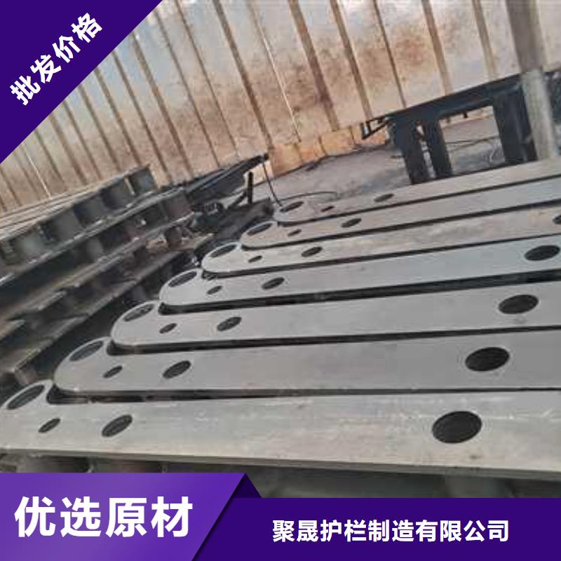 不锈钢碳素钢复合管护栏_【【河道护栏】】准时交付