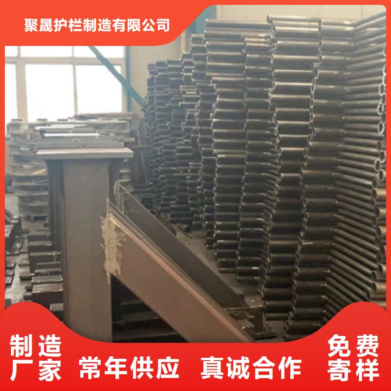 景观护栏热镀锌立柱加工定制
