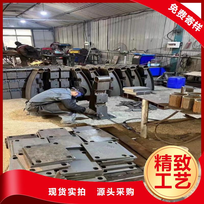 道路护栏桥梁钢护栏厂发货及时