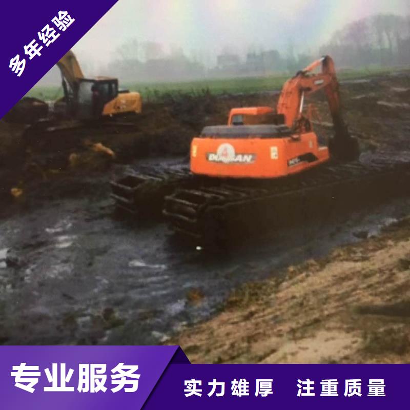 【水陆挖掘机】-水陆两用挖掘机出租团队
