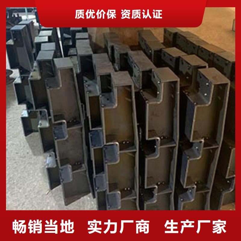 河道护栏热镀锌立柱厂家直销供货稳定