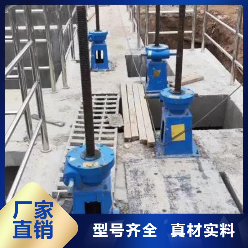 螺杆启闭机铸铁闸门精心