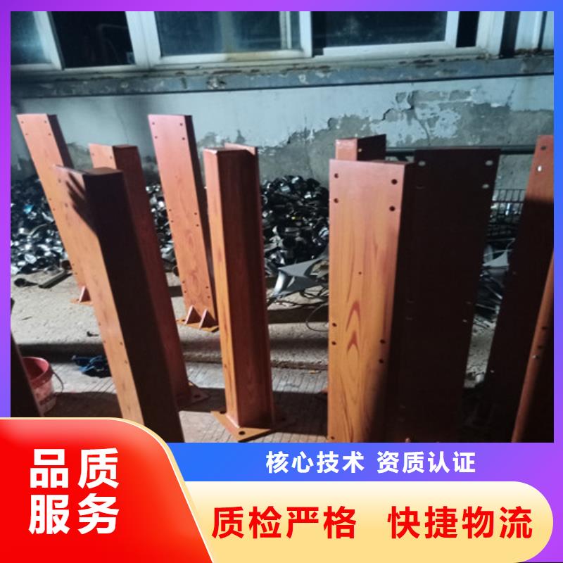 防撞护栏热镀锌立柱好货直销