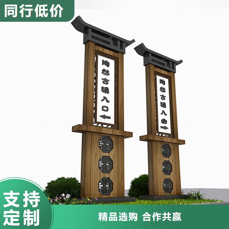 停车场精神堡垒导视牌欢迎咨询