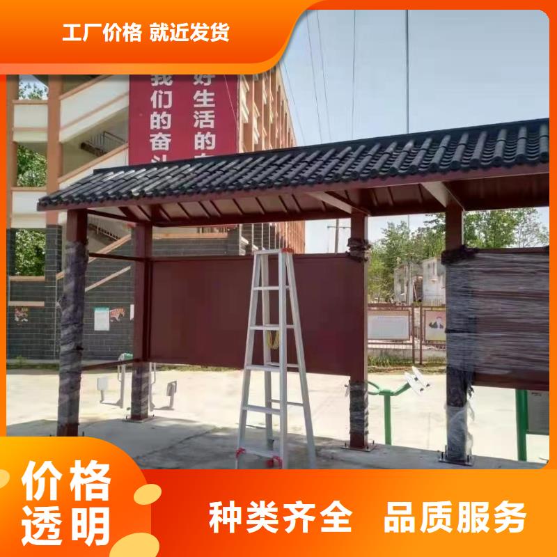 滚动灯箱候车亭来图定制