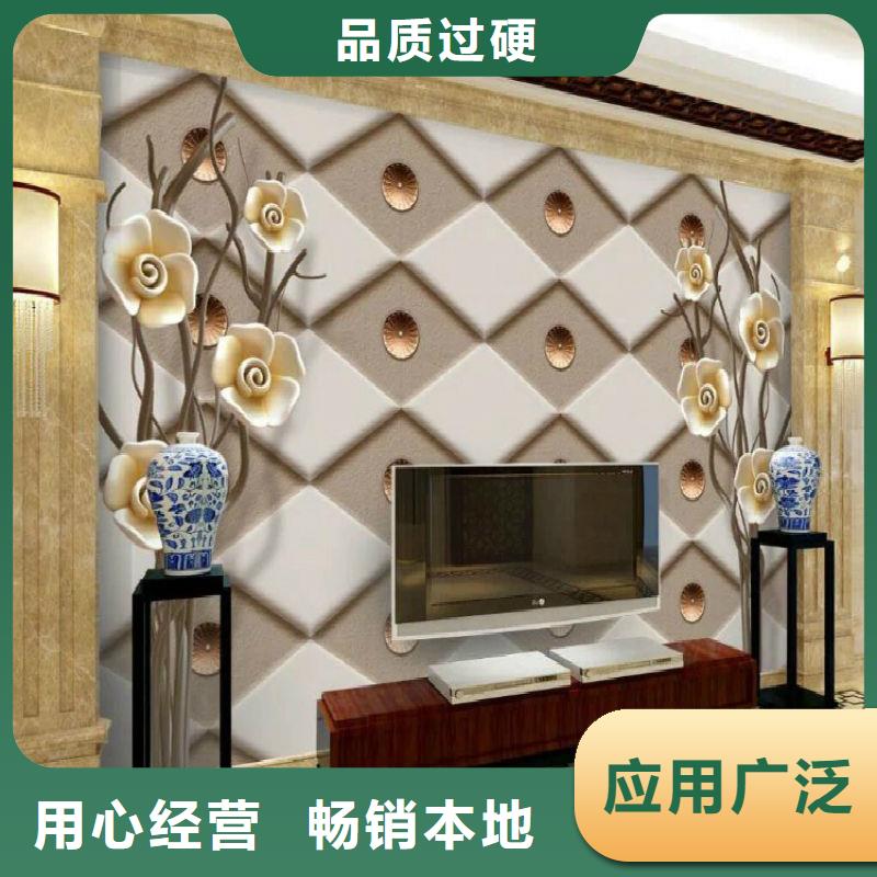 3D打印背景墙石塑集成墙板厂家实力大