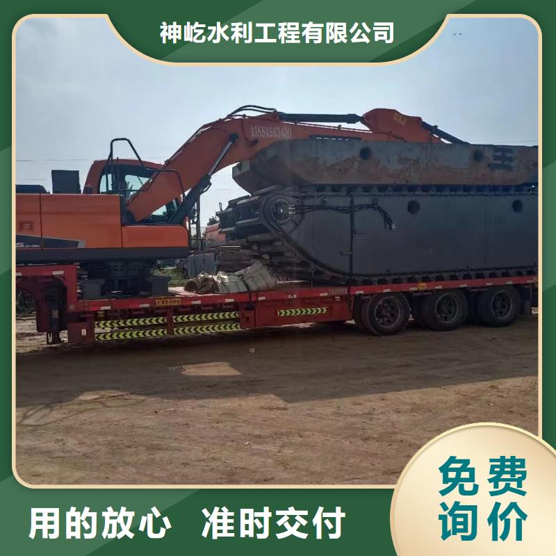 水上挖掘机出租水陆两用挖掘机质检严格