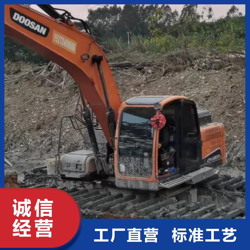 水上挖机出租水下挖掘机租赁常年供应