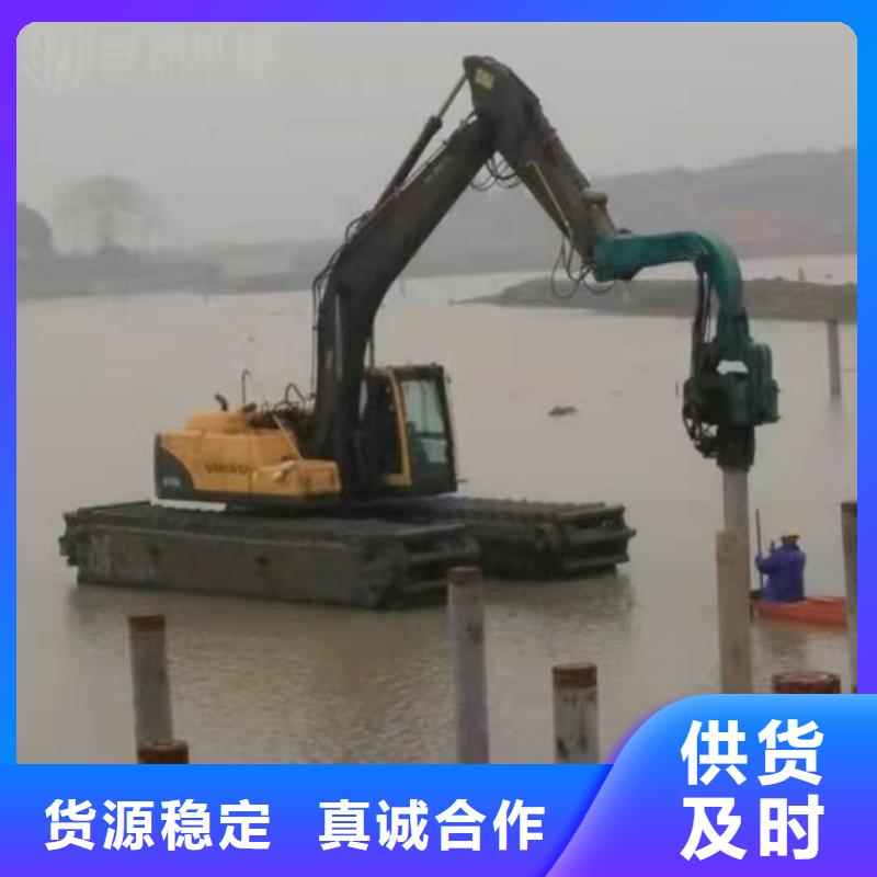 水上挖机出租 水下挖掘机出租品质保障售后无忧