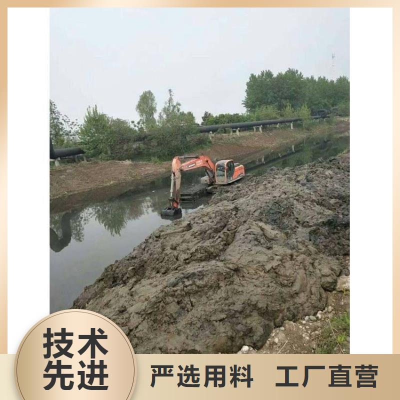水上挖机出租水上船挖出租租赁当日价格