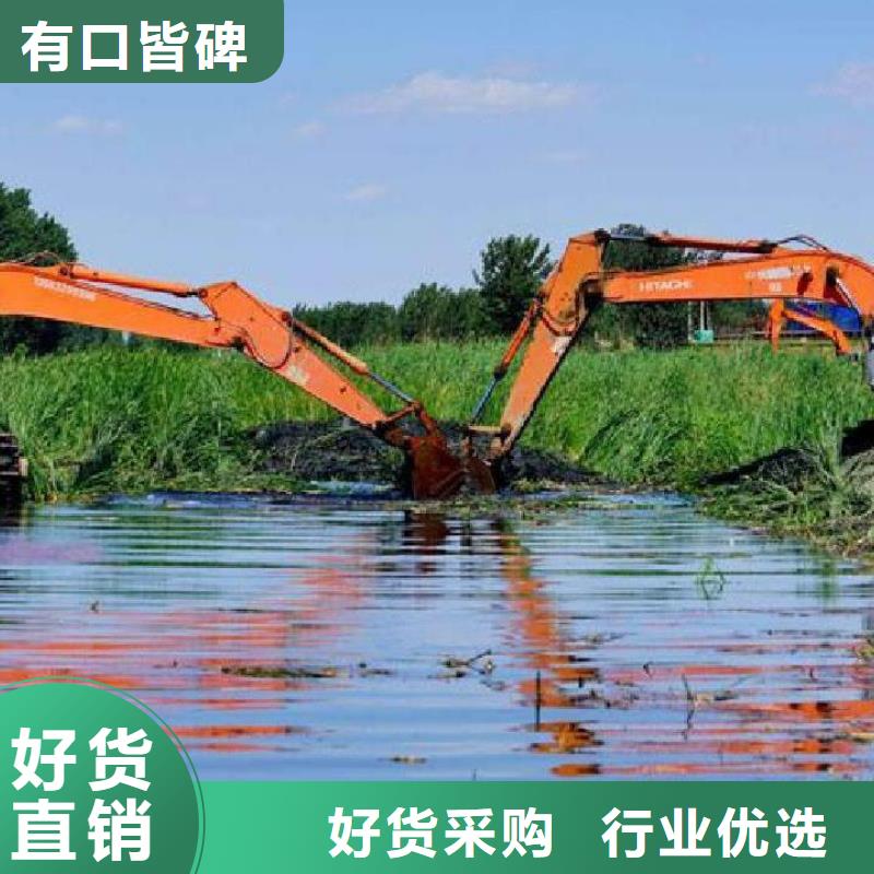 水上挖机出租水上船挖出租租赁当日价格