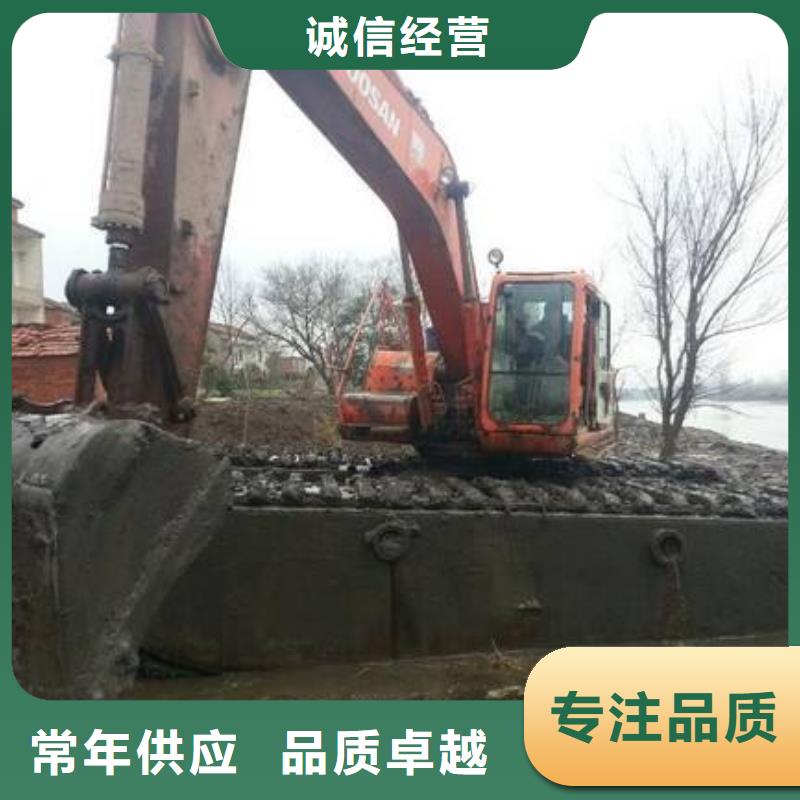 水上挖机出租 水下挖掘机出租源头厂家供应