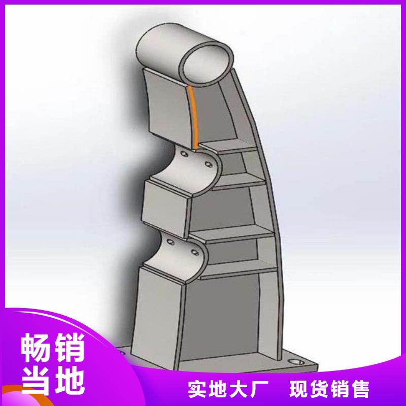 护栏钢板立柱经久耐用