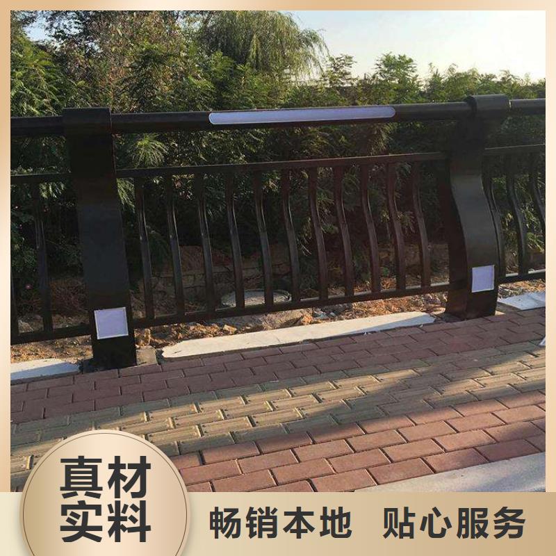桥梁防撞护栏201不锈钢复合管多年厂家可靠