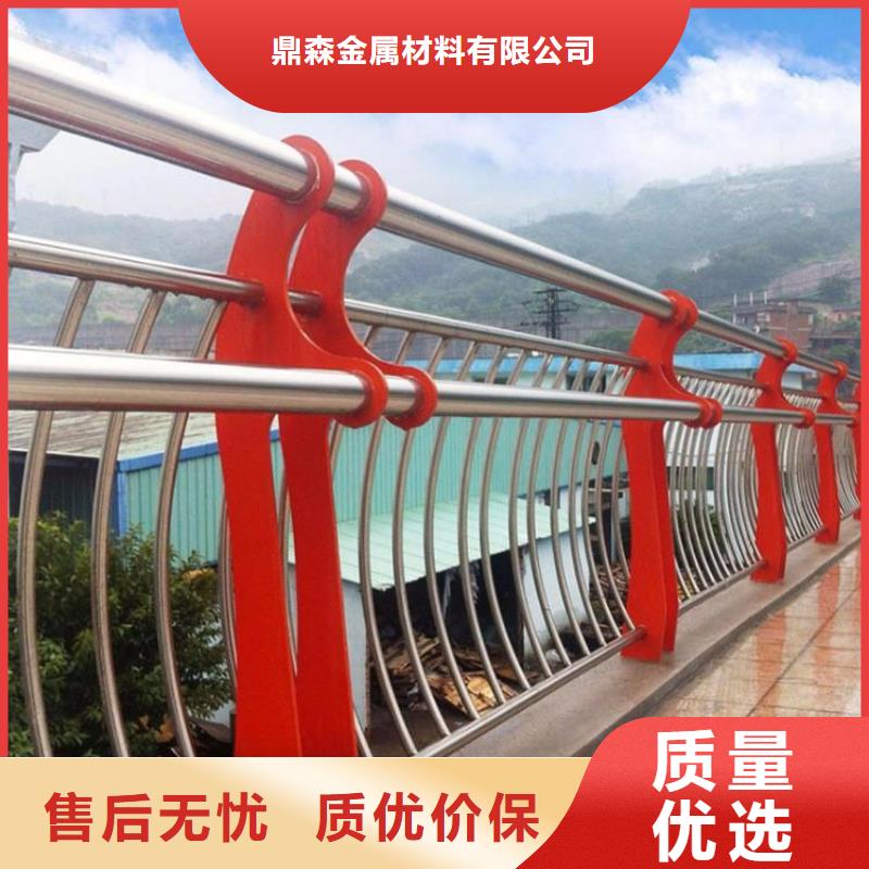 桥梁防撞护栏201不锈钢复合管多年厂家可靠