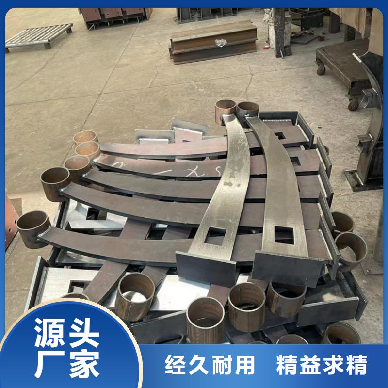 防撞桥梁护栏钢板立柱按需定制