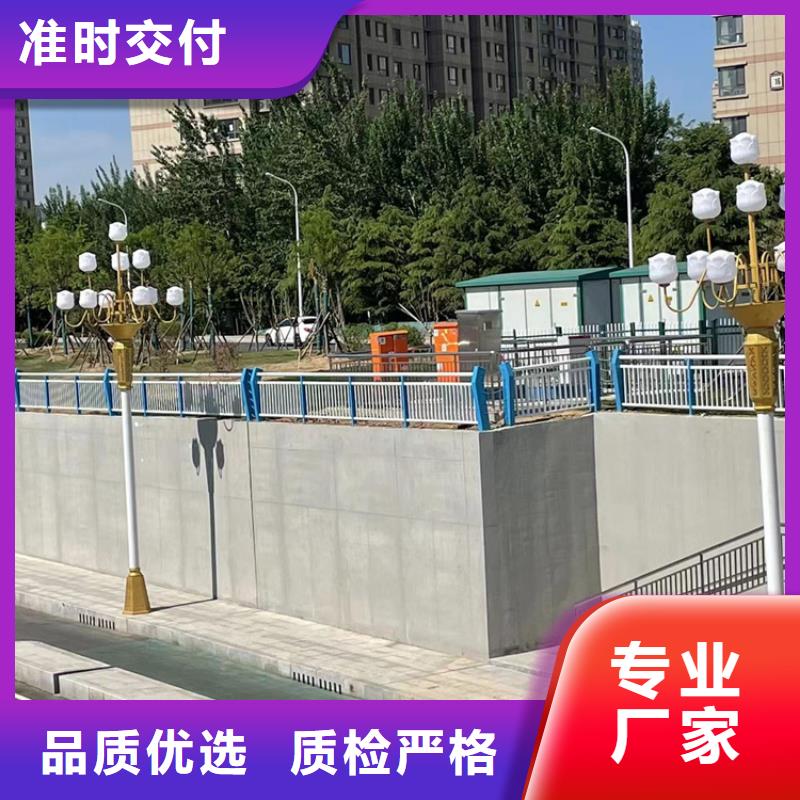 防撞桥梁护栏钢板立柱按需定制